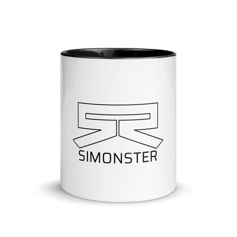 SimonsterGG - Weiße Tasse mit gefärbter Innenseite
