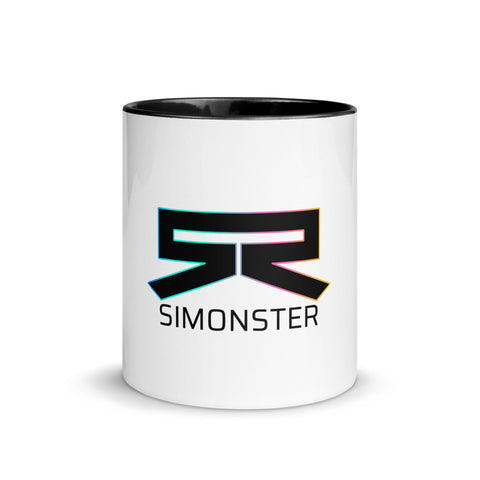 SimonsterGG - Weiße Tasse mit gefärbter Innenseite