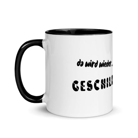 Maj0rRabbit - Weiße Tasse mit gefärbter Innenseite