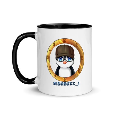 sinoroxx_1 - Weiße Tasse mit gefärbter Innenseite