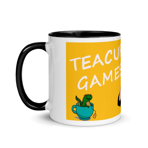 TeaNuviell - Weiße Tasse mit gefärbter Innenseite