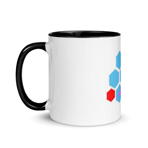 PitbullPitTv - Weiße Tasse mit gefärbter Innenseite