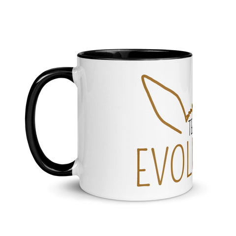 For Gamers - Team-Fire-Tasse mit gefärbter Innenseite