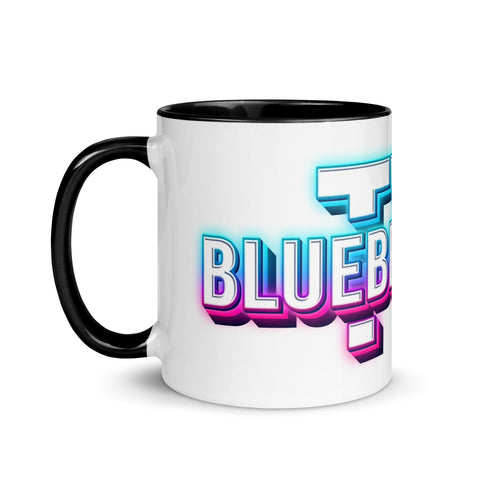 blueberryyy_tv - Weiße Tasse mit gefärbter Innenseite