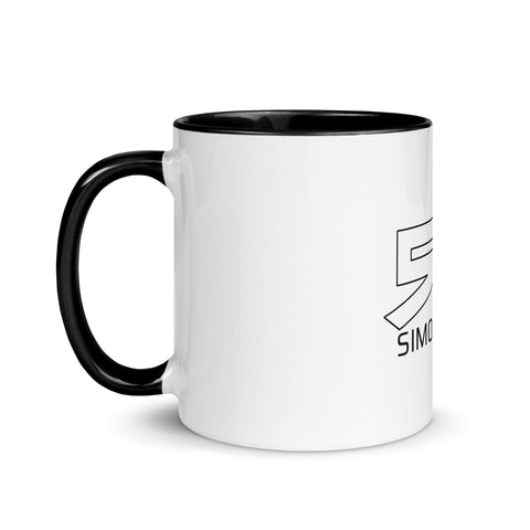 SimonsterGG - Weiße Tasse mit gefärbter Innenseite