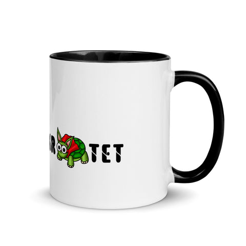 Maj0rRabbit - Weiße Tasse mit gefärbter Innenseite