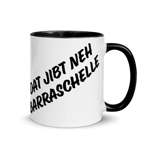 Silbruar - Weiße Tasse mit gefärbter Innenseite