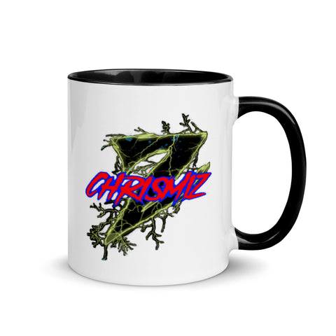 ChrisMiz - Weiße Tasse mit gefärbter Innenseite