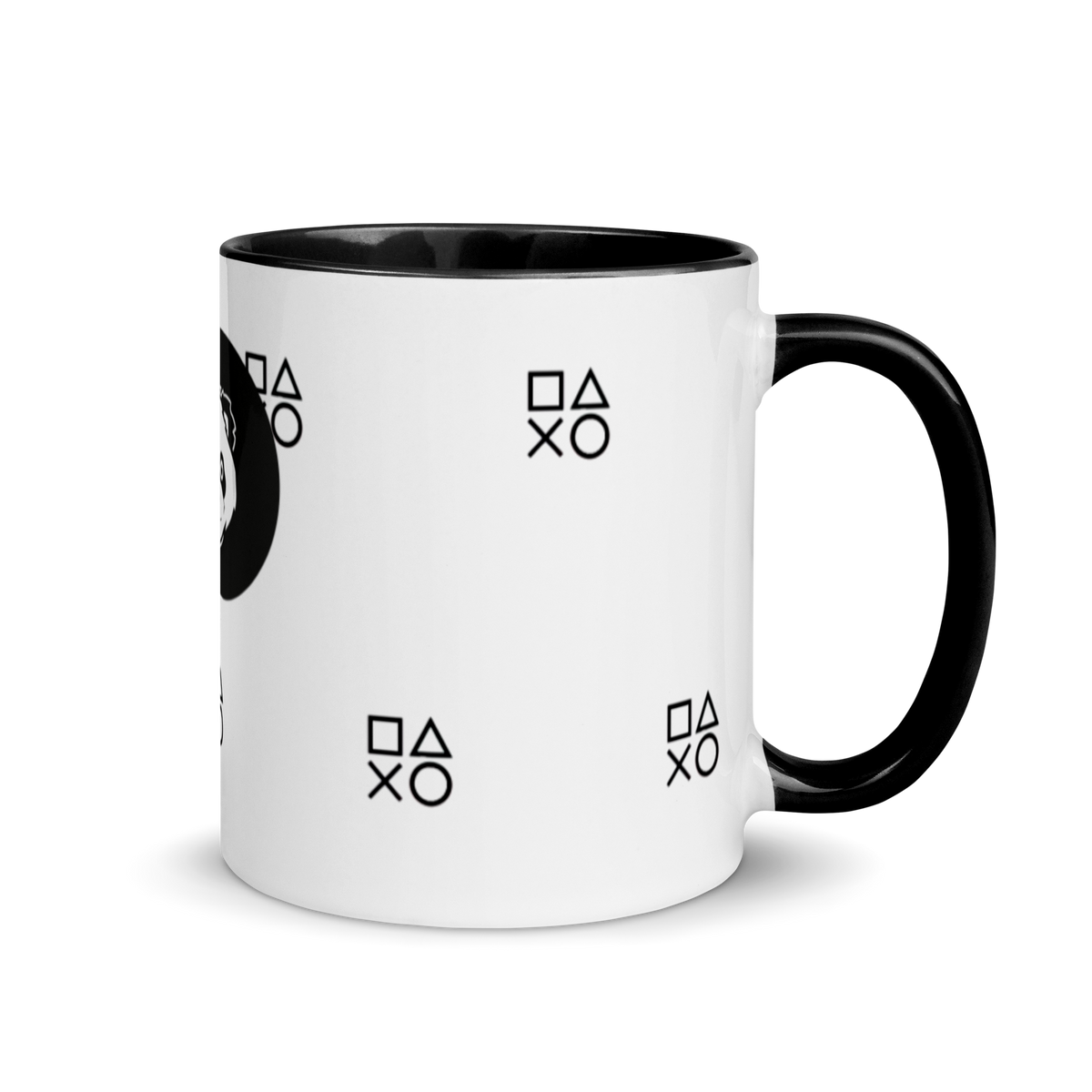 Pummelchen - Weiße Tasse mit gefärbter Innenseite