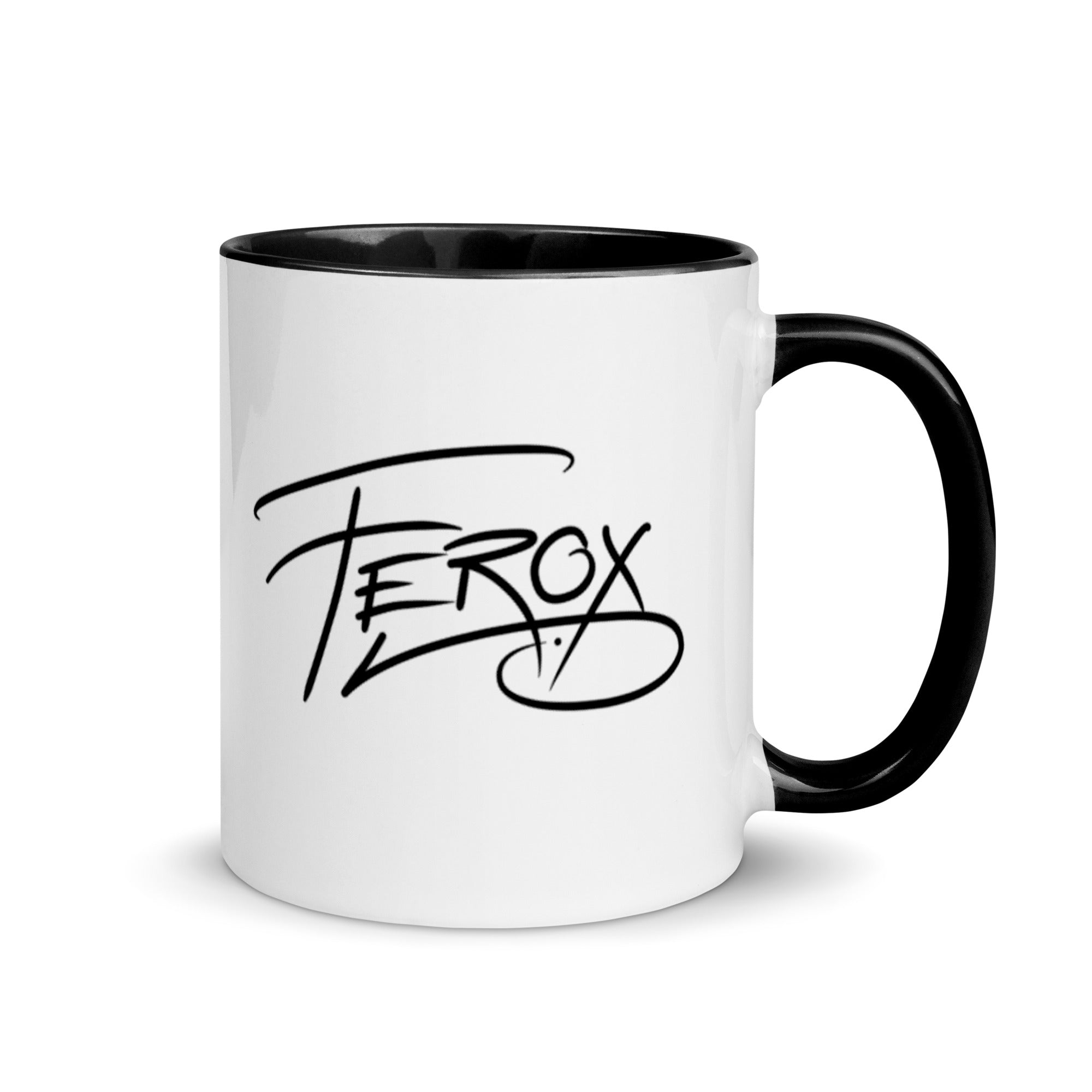Ferox_K - Weiße Tasse mit gefärbter Innenseite