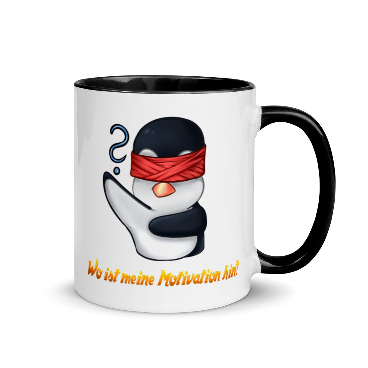 sinoroxx_1 - Weiße Tasse mit gefärbter Innenseite