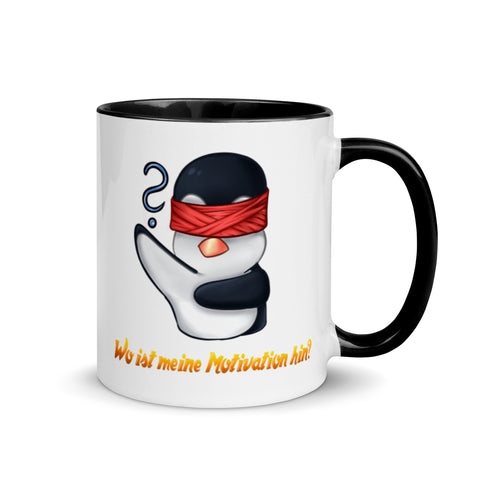sinoroxx_1 - Weiße Tasse mit gefärbter Innenseite
