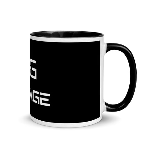 Jusage - Weiße Tasse mit gefärbter Innenseite