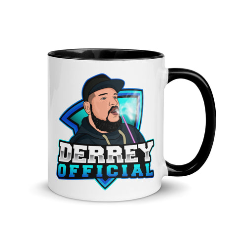 DerReyOfficial - Weiße Tasse mit gefärbter Innenseite