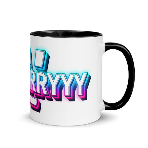 blueberryyy_tv - Weiße Tasse mit gefärbter Innenseite