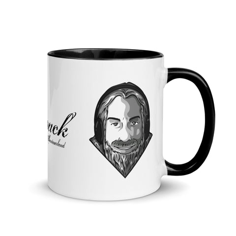 Gworack - Weiße Tasse mit gefärbter Innenseite