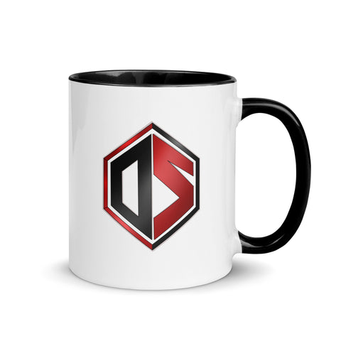 DeinSch1cksal - Weiße Tasse mit gefärbter Innenseite