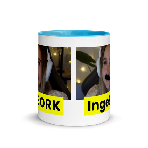MinusElf - Weiße Tasse mit gefärbter Innenseite