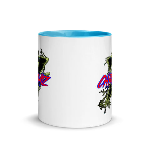 ChrisMiz - Weiße Tasse mit gefärbter Innenseite