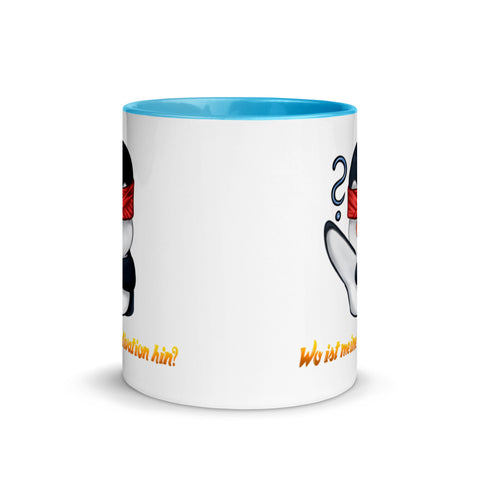 sinoroxx_1 - Weiße Tasse mit gefärbter Innenseite
