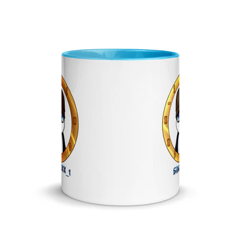 sinoroxx_1 - Weiße Tasse mit gefärbter Innenseite