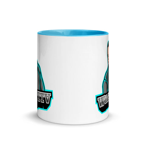 KevinWildZz - Weiße Tasse mit gefärbter Innenseite