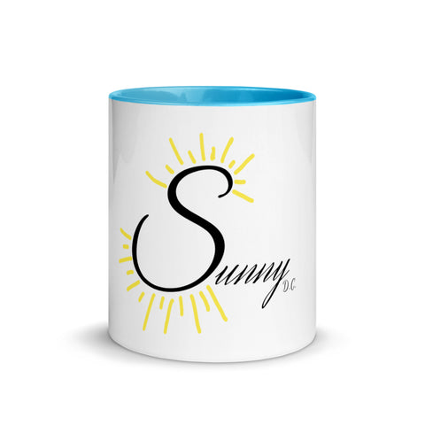 Sunshine_girl1 - Weiße Tasse mit gefärbter Innenseite