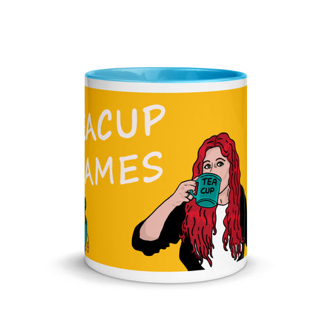 TeaNuviell - Weiße Tasse mit gefärbter Innenseite
