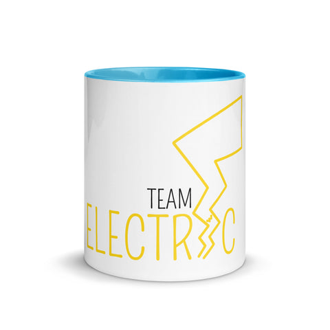 For Gamers - Team-Electric-Tasse mit gefärbter Innenseite