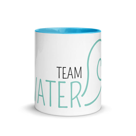 For Gamers - Team-Water-Tasse mit gefärbter Innenseite