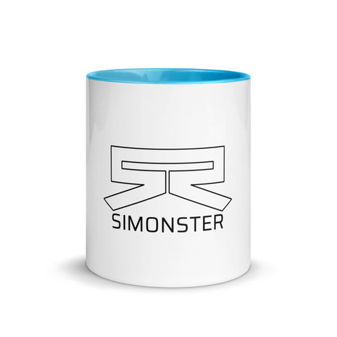 SimonsterGG - Weiße Tasse mit gefärbter Innenseite