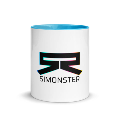 SimonsterGG - Weiße Tasse mit gefärbter Innenseite