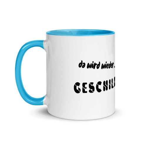 Maj0rRabbit - Weiße Tasse mit gefärbter Innenseite