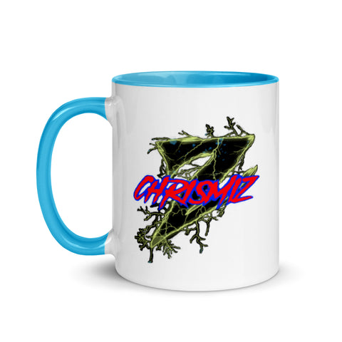 ChrisMiz - Weiße Tasse mit gefärbter Innenseite