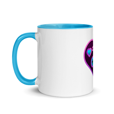 BigMasterpiece - Weiße Tasse mit gefärbter Innenseite