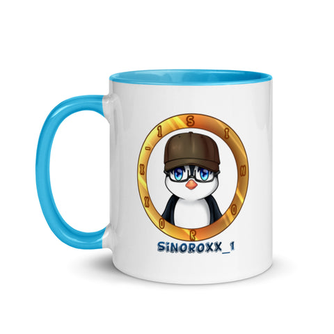 sinoroxx_1 - Weiße Tasse mit gefärbter Innenseite