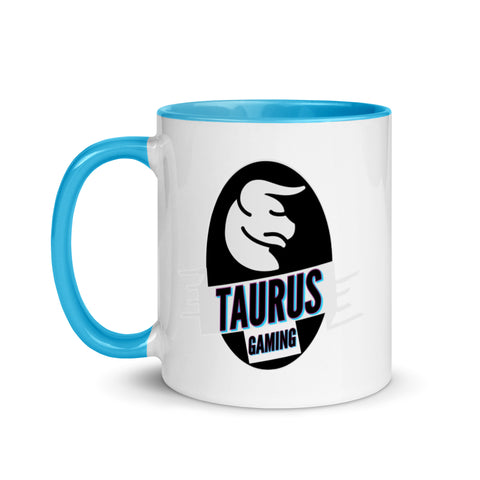3TaurusGaming3 - Weiße Tasse mit gefärbter Innenseite