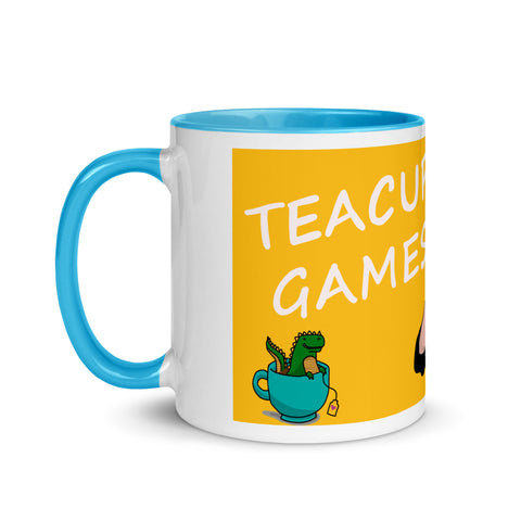 TeaNuviell - Weiße Tasse mit gefärbter Innenseite