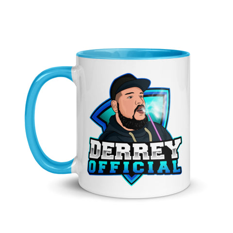 DerReyOfficial - Weiße Tasse mit gefärbter Innenseite