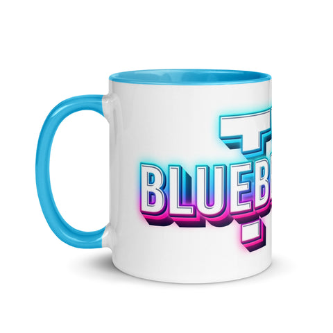 blueberryyy_tv - Weiße Tasse mit gefärbter Innenseite