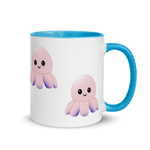 Diesegloria - Weiße Tasse mit gefärbter Innenseite