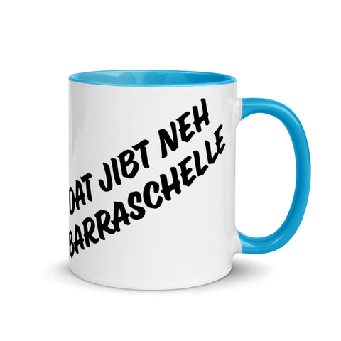 Silbruar - Weiße Tasse mit gefärbter Innenseite