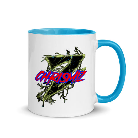 ChrisMiz - Weiße Tasse mit gefärbter Innenseite