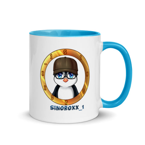 sinoroxx_1 - Weiße Tasse mit gefärbter Innenseite