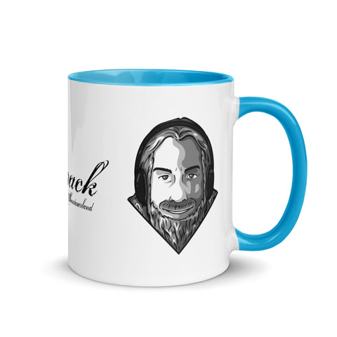 Gworack - Weiße Tasse mit gefärbter Innenseite