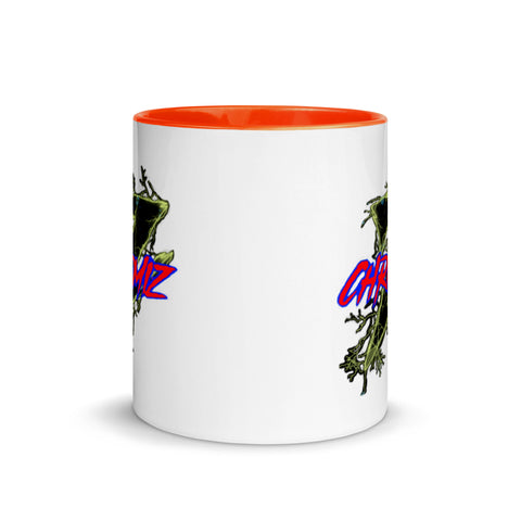 ChrisMiz - Weiße Tasse mit gefärbter Innenseite