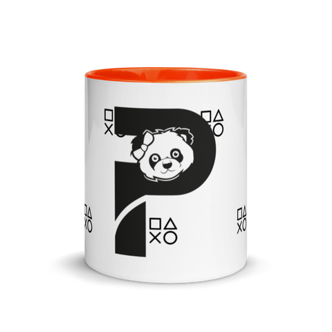Pummelchen - Weiße Tasse mit gefärbter Innenseite