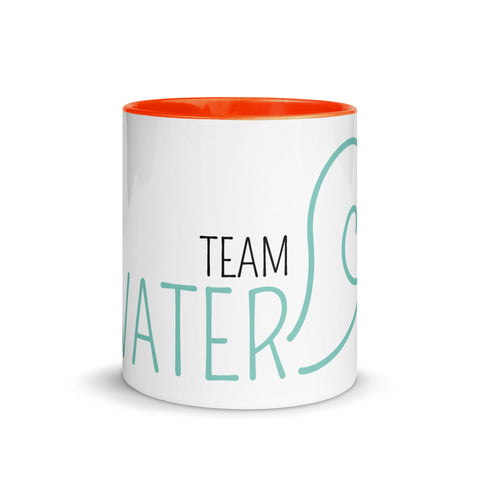 For Gamers - Team-Water-Tasse mit gefärbter Innenseite