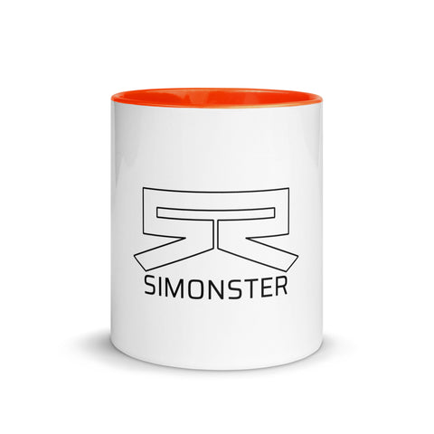 SimonsterGG - Weiße Tasse mit gefärbter Innenseite