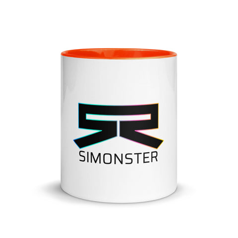SimonsterGG - Weiße Tasse mit gefärbter Innenseite
